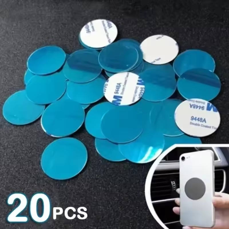 Phone Accessories Holder Car - 1/50 szt. Ultra cienkie metalowe naklejki
