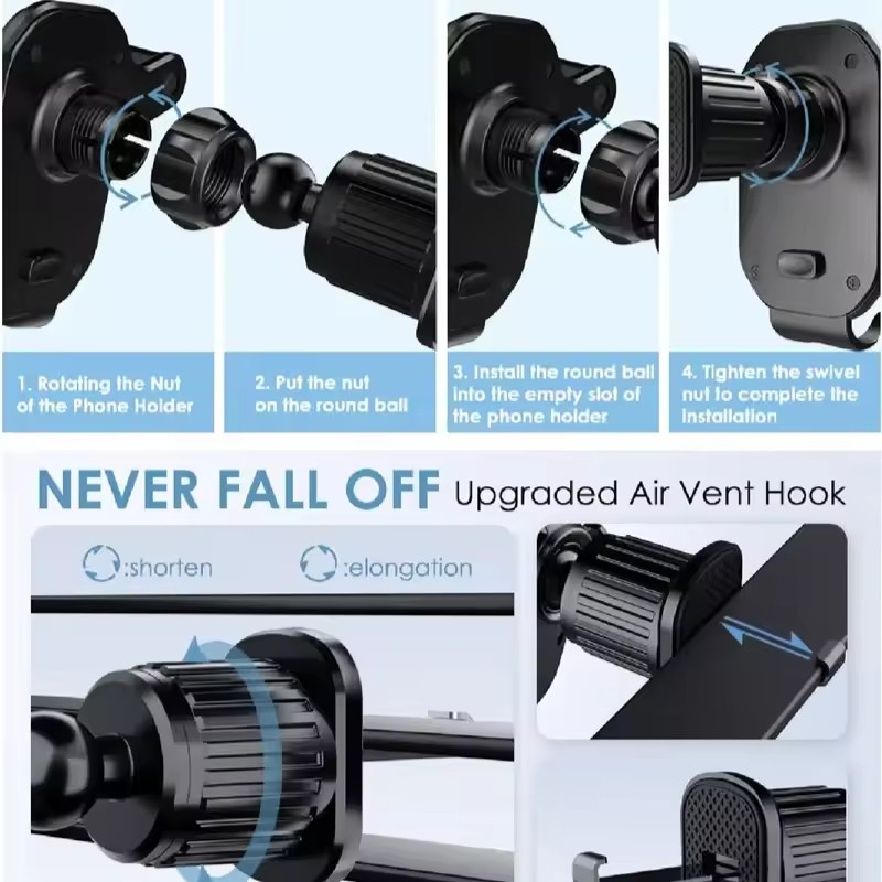 Uniwersalny uchwyt samochodowy – Phone Accessories Holder Car recenzja i cena